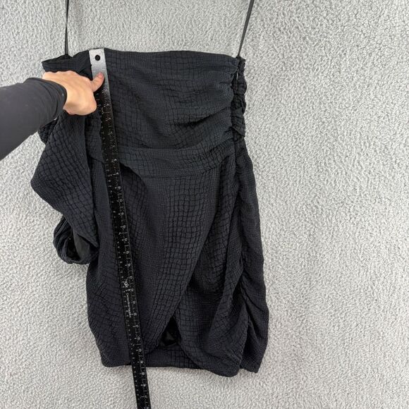 Affliction Women's silk Dress Bailey Tunic Dress Black Premium size 4 - Picture 8 of 13